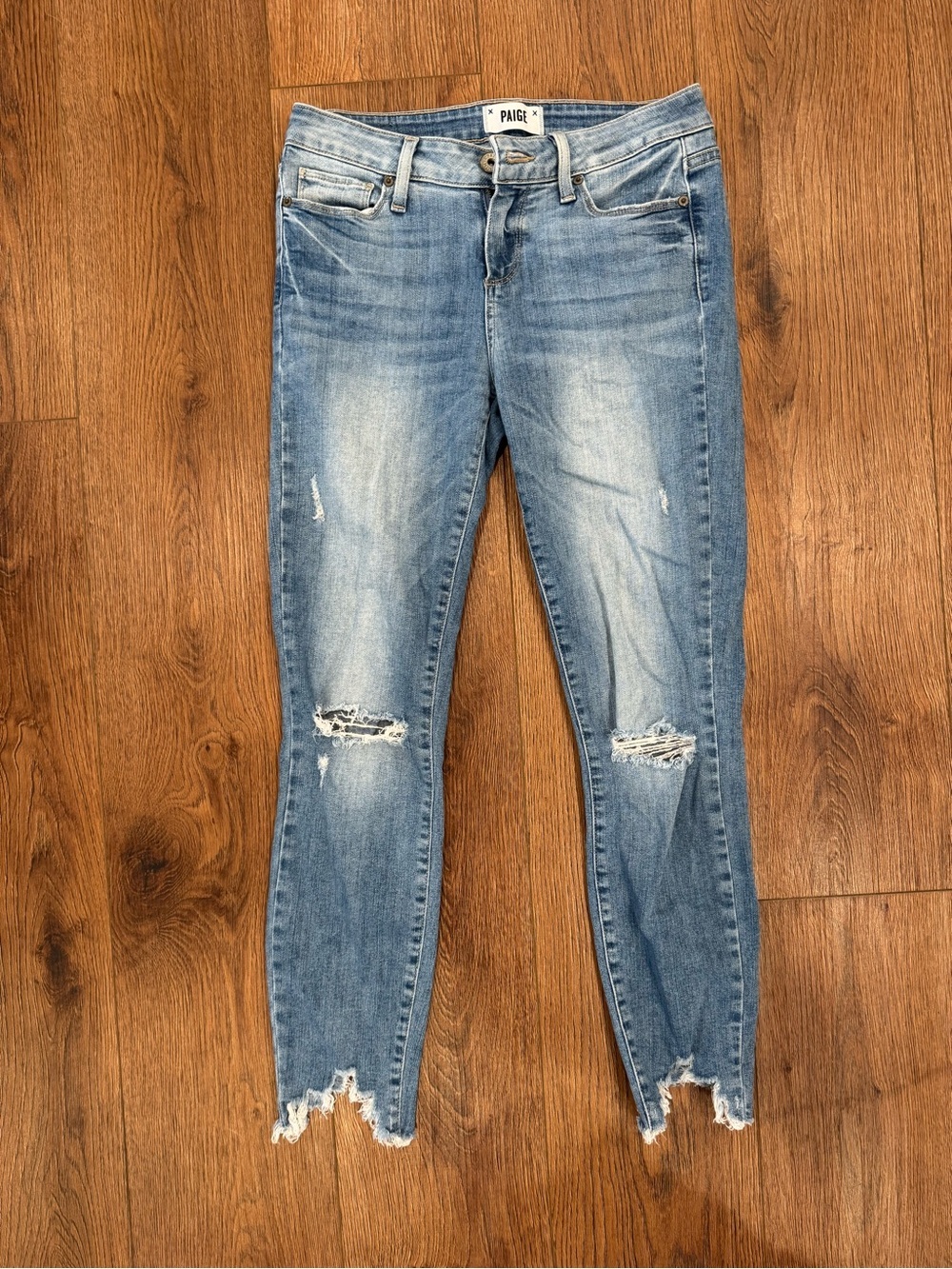Paige Skinny Ankle Jeans 26